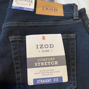 IZOD Stretch Denim jeans-Straight Fit NWT